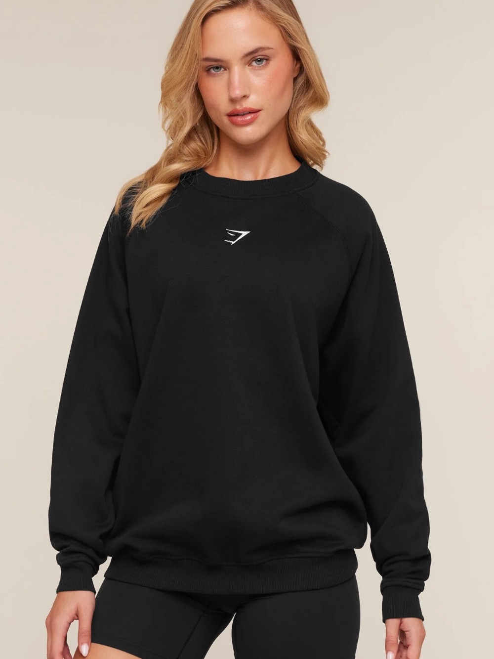 Gymshark oversized fleece training sweatshirt
